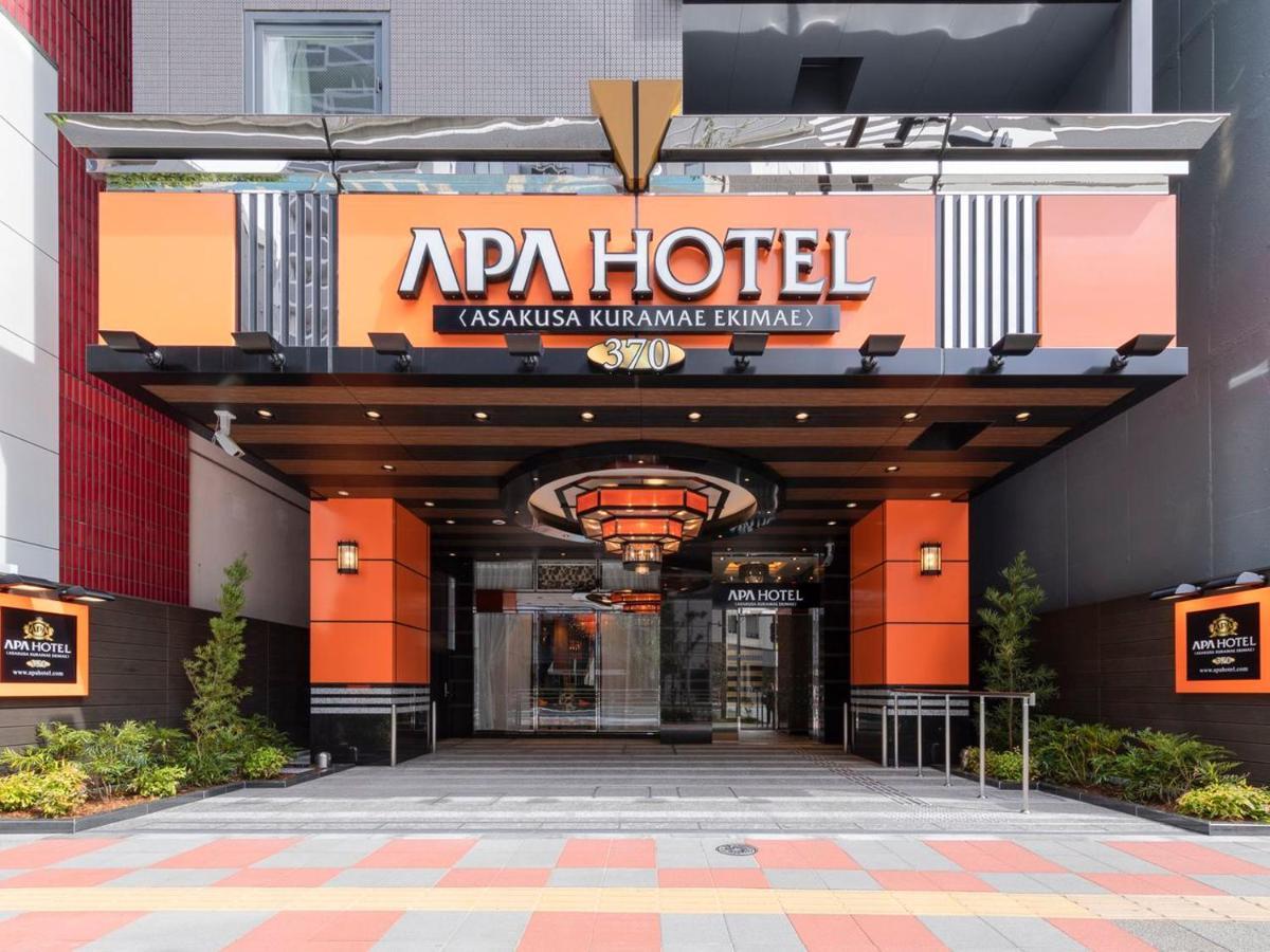 Apa Hotel Asakusa Kuramae Ekimae Tokyo prefektur Exteriör bild