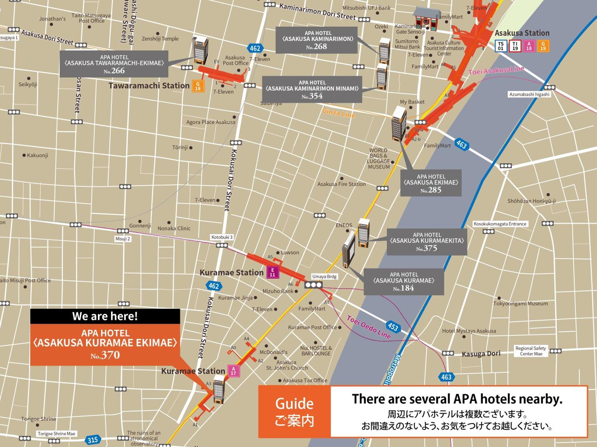 Apa Hotel Asakusa Kuramae Ekimae Tokyo prefektur Exteriör bild
